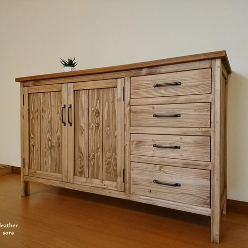 vincent ma木製キャビネット 松井木工 LAF Cabinet 2doors + 3drawers