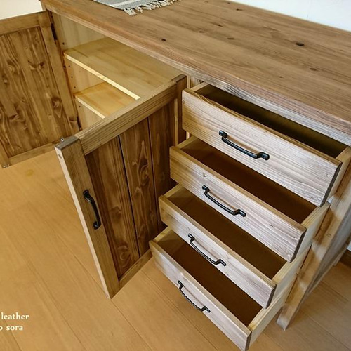 リビングボードWG. チェスト・キャビネット 森と空. 通販 13368465