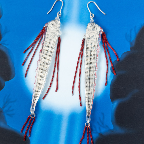 リュウグウノツカイ＊ピアス/イヤリング ピアス（フック・チェーン