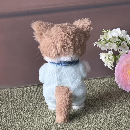 子猫ちゃん（ハチワレ茶白）」テディベア No.014 ぬいぐるみ