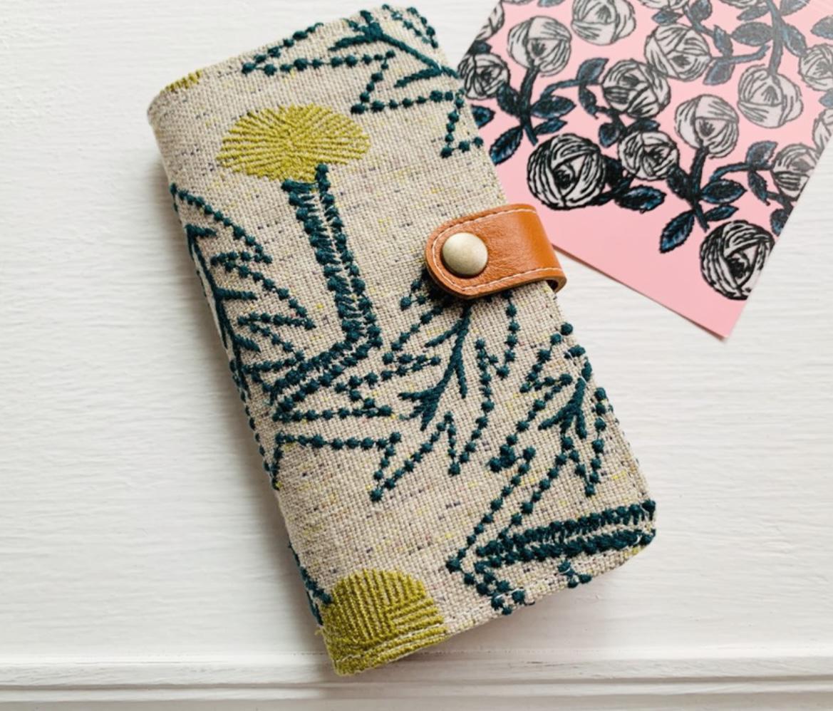 本革＆ミナペルホネン◎手帳型スマホケース　iPhoneケース　タンポポ　Android ギャラクシー 4,548円