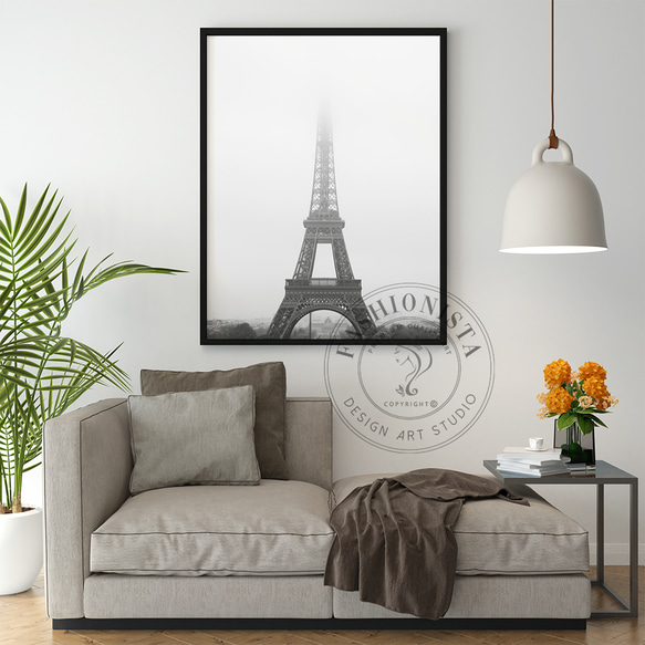 巴黎艾菲爾鐵塔 / 室內海報外國藝術 3 件套 / 2833 第4張的照片