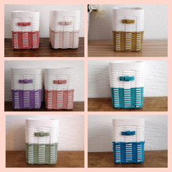 パナップページ　エコクラフト　クラフトバンド　小物入れセット ゆーみん様専用ページ エコクラフト クラフトバンド 小物入れセット