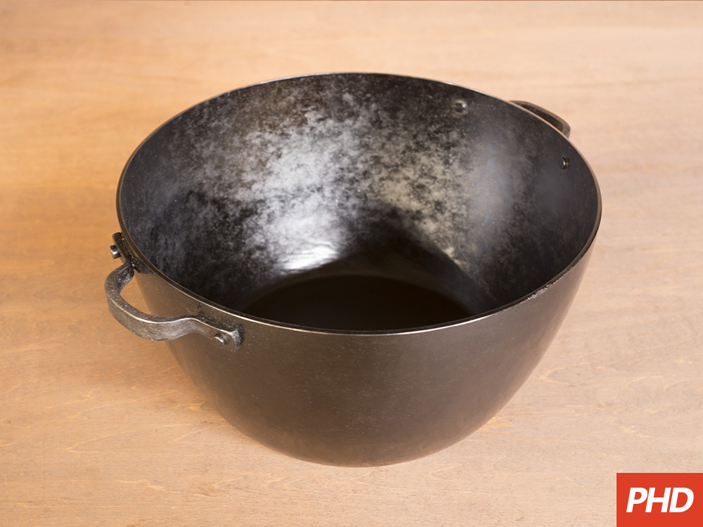 大釜　釜　大鍋　鉄釜　鉄鍋　重さ15kg na282.jpg