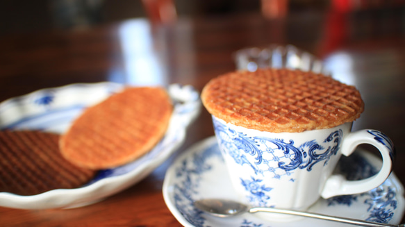 stroopwafel キャラメル・バニラ （8枚） 2枚目の画像