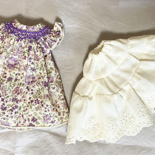 ビショップワンピースとペチコートの2点セット ブライスアウトフィット