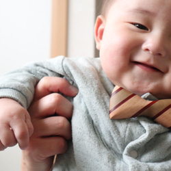 木製蝶ネクタイ【メープル×山桜×ウォルナット】 3枚目の画像