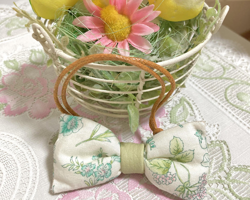 15個入 花 蝶ネクタイ 犬 猫 リボン トリミングチョーカー トリミング