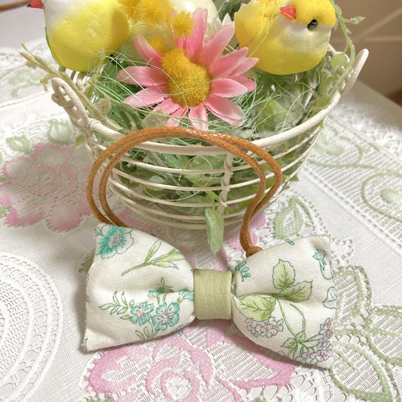 15個入 花 蝶ネクタイ 犬 猫 リボン トリミングチョーカー トリミング