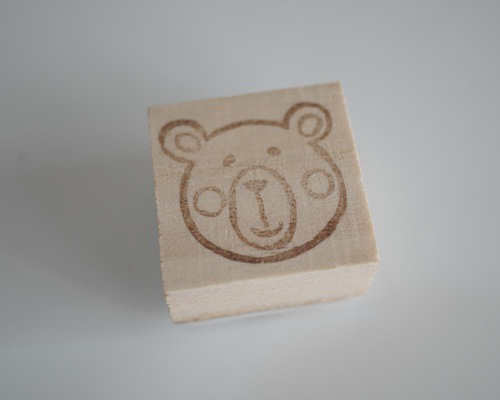 消しゴムハンコ（クマ） はんこ・スタンプ urico 通販 13370859