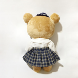 [ 新作 ] 36cm ぬいぐるみ ハンドメイド 人形着せ替え服 【制服セット】 2枚目の画像