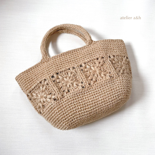最終値下げ⭐︎サンアルシデ　ストローバッグ 円形底 ナチュラル Sans Arcidet サンアルシデ ストローバッグ ナチュラル 最終値下げ