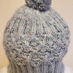 枝編み模様の帽子 2枚目の画像