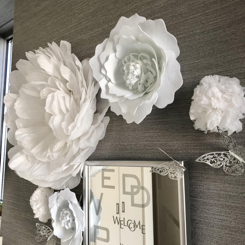 akko　ウォールフラワーセット ホワイト akko様専用 ウォールフラワーセット ホワイト