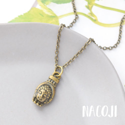 大きな掌とお顔のお釈迦様ネックレス 釈迦如来像・大仏・仏像