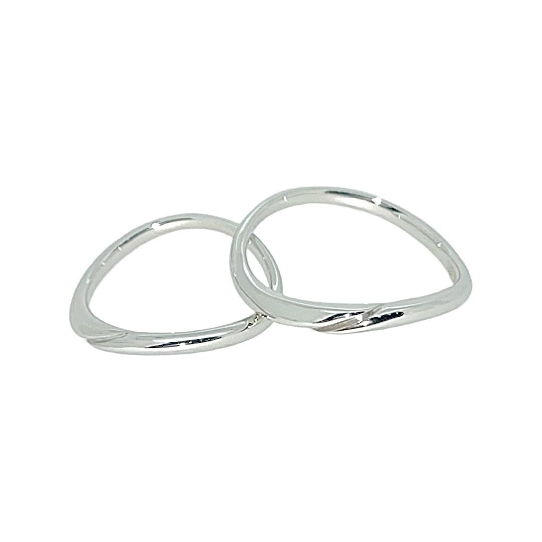 ワンラインウェーブ　～シンプル極リング～