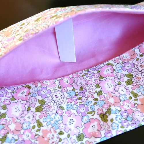 ボックスティッシュケース 持ち歩き リバティ ミッシェル 布小物 大