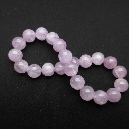 クンツァイトブレスレット】/size(15.7㎝)/【純粋さと無償の愛を象徴  