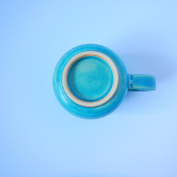 トルコブルーコーヒーカップ(ソーサー付き) 7枚目の画像