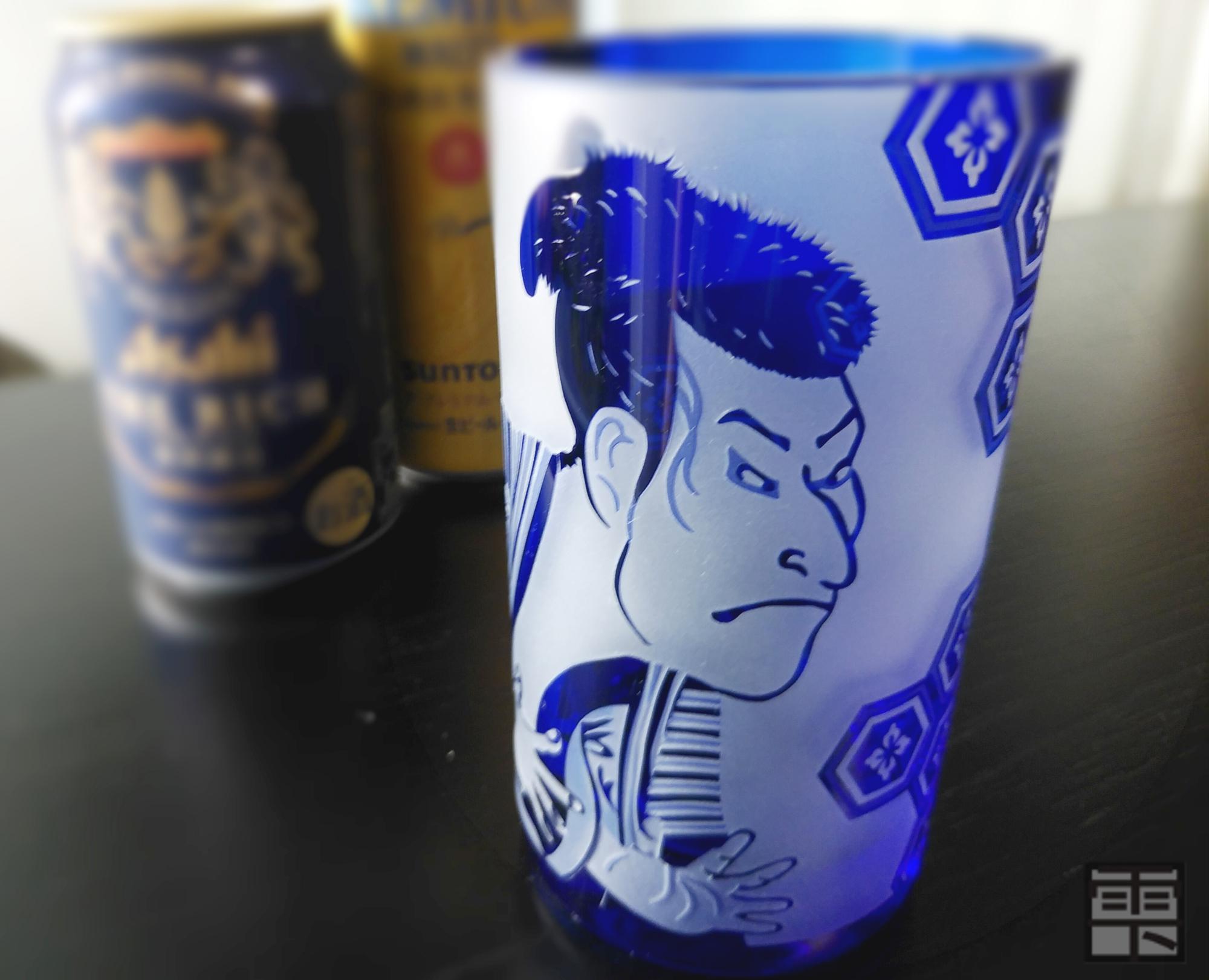 [浮世絵グラス] 写楽ビアグラス