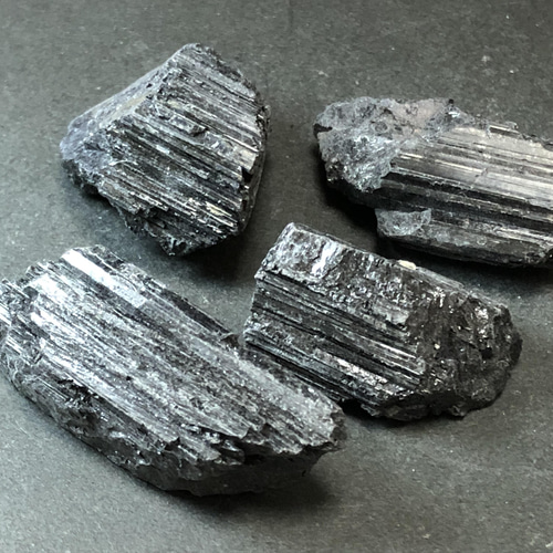 ブラックトルマリン原石 100g ④ その他インテリア雑貨 blowmam 通販