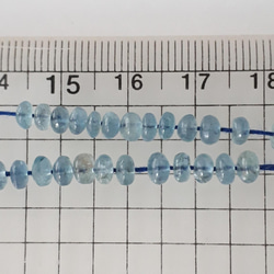アクアマリン  ボタン  A小   8個 5枚目の画像