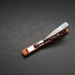 【人気６樹種】シンプルスリムな木製ネクタイピン 10枚目の画像