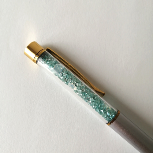 きらめく海ボールペン】【簡易ラッピング無料】 キラキラ ビーズ