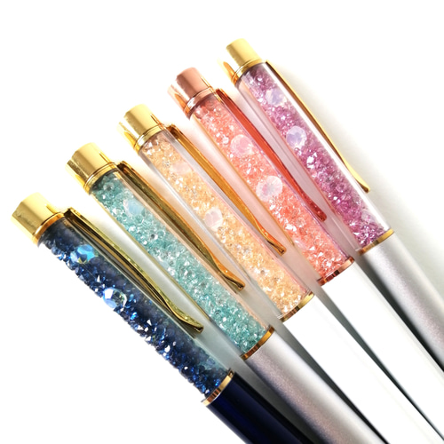 NO.284 カスタムボールペン キラキラBIGスター キラキラペントッパー
