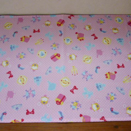 40×60 ランチョンマット プリンセス・ピンク 小学校 その他入園グッズ