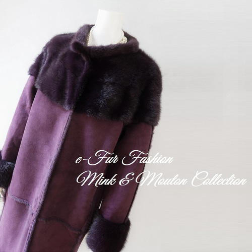 DELAN ムートンコート　イタリア製　ブラック　リアルムートン ムートンコート リアル DELAN ムートンコート イタリア製 ブラック