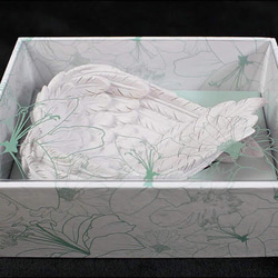 天使の羽皿 ★さざれ石受け皿 天然石　浄化 2枚目の画像