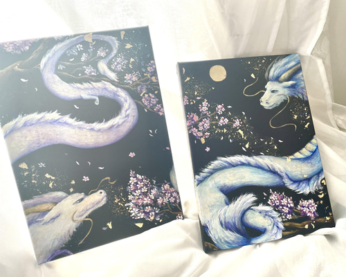 舞う】 頑張る人に(^^) アクリル画 原画の販売です