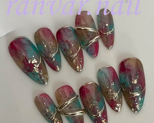 デザイン1004 ネイルチップ（つけ爪） ranvar.nail 通販