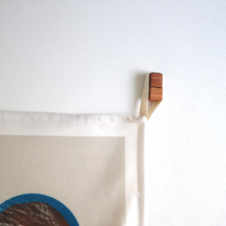シンプルな木製キューブマグネット 〈タモ〉 13枚目の画像