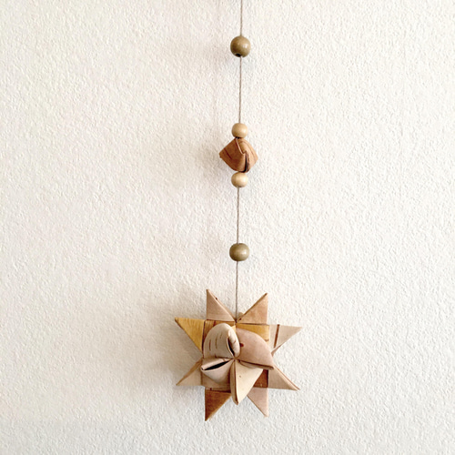 送料無料】白樺☆星のガーランド / オーナメント Lサイズ ガーランド