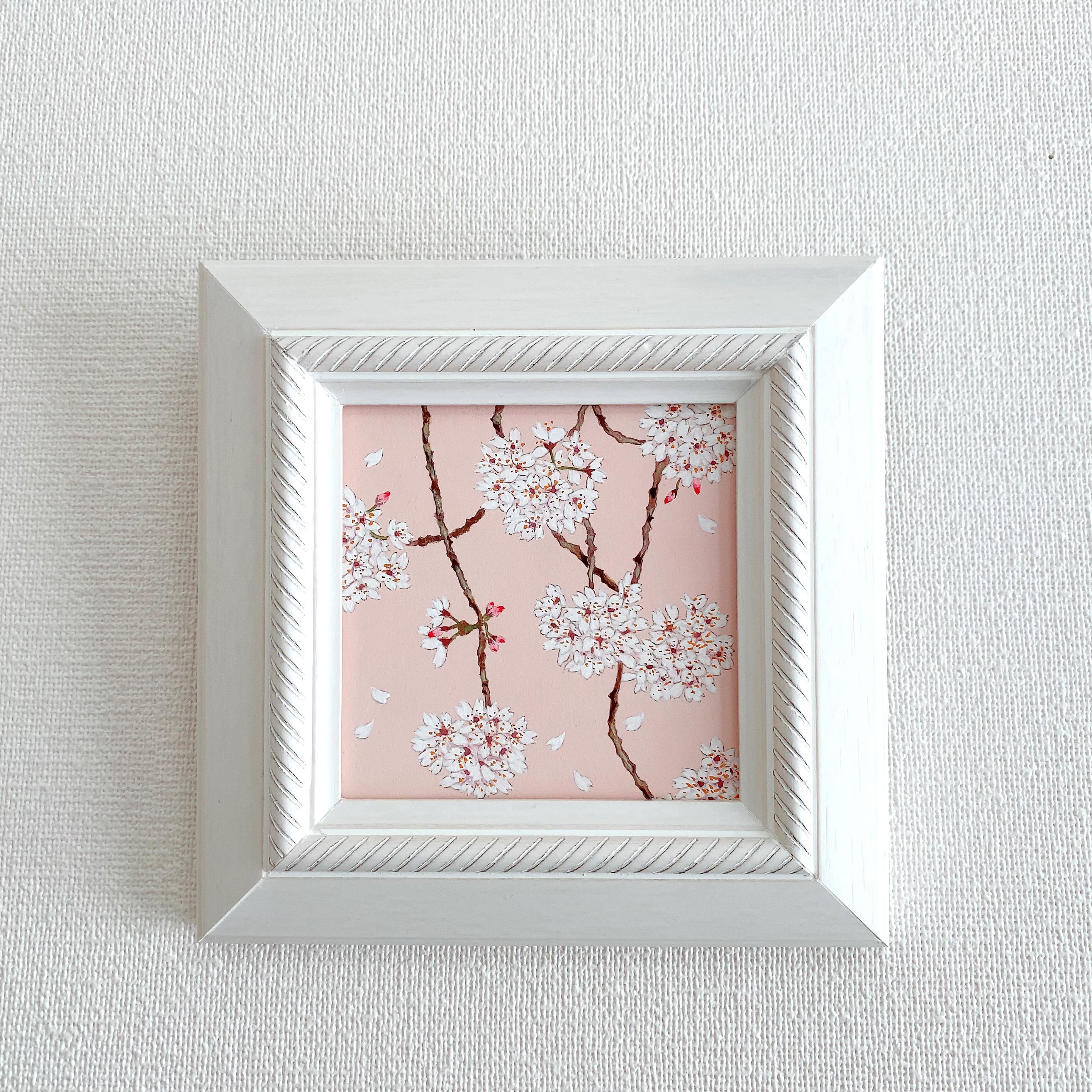 【国内配送】 絵画 日本画/原画《SAKURA》 Creema限定 Blancheur 通販 art 絵画