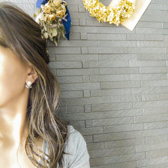 《ビーズ刺繍キット》クラゲのピアス/イヤリング 人気・おすすめ｜使いやすい・旅行におすすめ 品質保証 全国発送 正規品・日本国内発送・安心保証付き