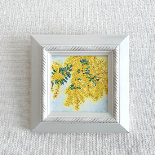 日本画/原画《mimosa》 絵画 Blancheur art 通販 13376532 日本画/原画《mimosa》 絵画 Blancheur art 通販 13376532