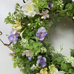 野の花リース 8枚目の画像