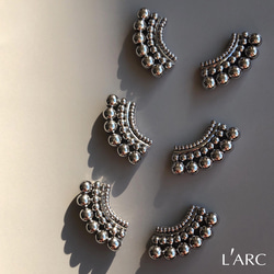 beads embroidery pierce/earring 1枚目の画像