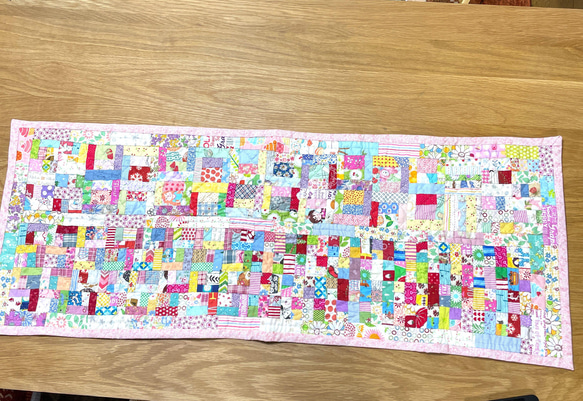 クラフト・布製品 HS Riconic 裂き織とくるみぼたん キルト リアルプリント プリント生地