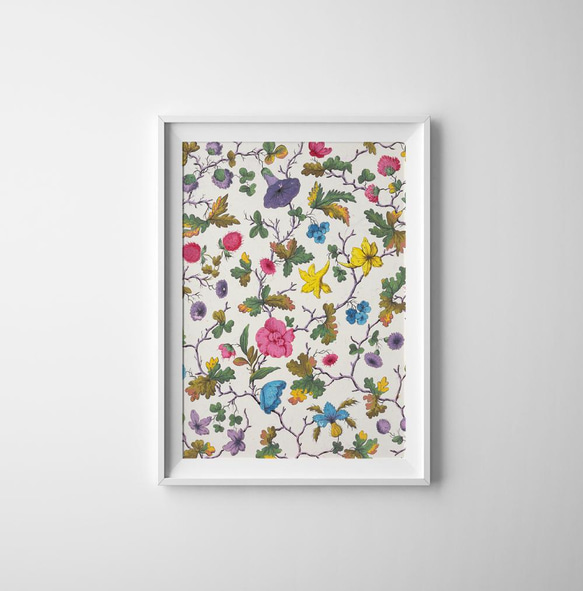 絵画 フラワー フラワーインテリア ボタニカル 花の絵 花柄 花 立体絵 立体的な花柄アクリル画 ボタニカルアート 花の絵 テクスチャー
