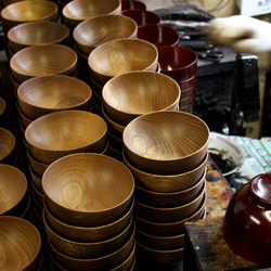 [補貨] 每天都可以使用的擦漆碗 (Minna no ugu #00) 擦漆碗 | 茶 第11張的照片