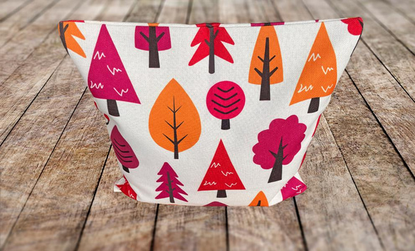 森林坐墊紅色樹木-扁柏香味- 第8張的照片