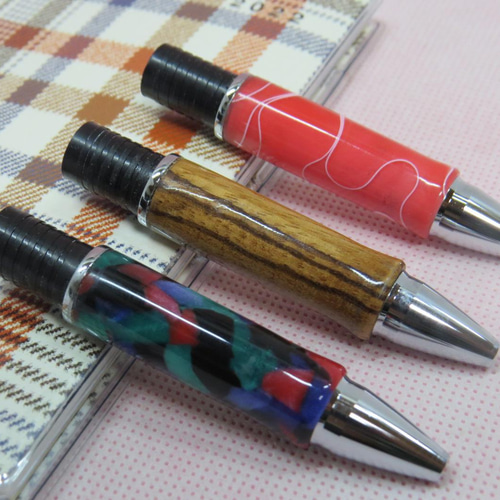 ジェットストリーム2＆1、3向け カラー＆WOODグリップ ペン