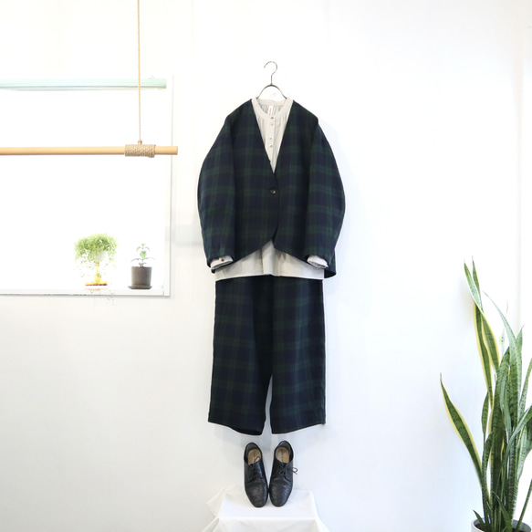 double cloth round jacket 3枚目の画像