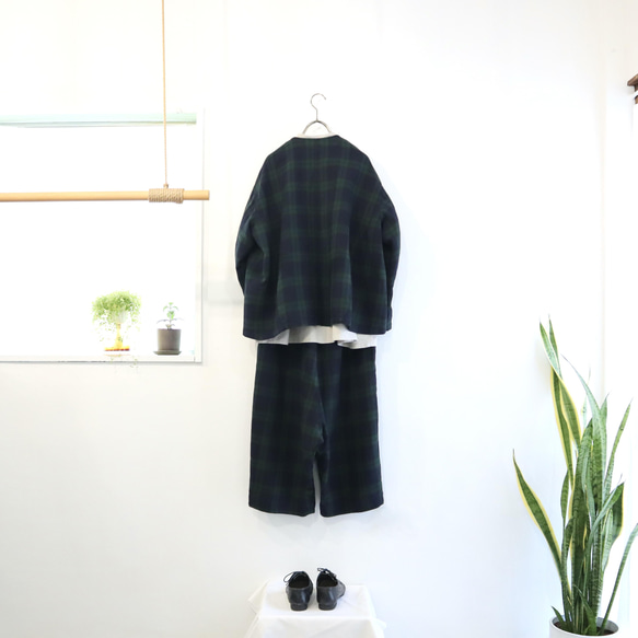 double cloth round jacket 4枚目の画像