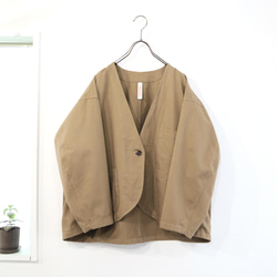 powder snow round jacket (camel) 1枚目の画像