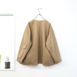 powder snow round jacket (camel) 3枚目の画像